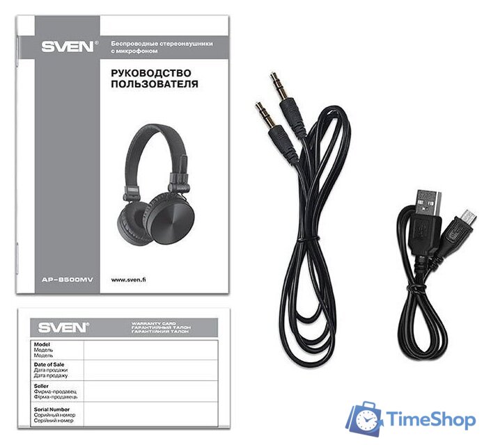 Наушники SVEN AP-B500MV - Изображение №5 — Интернет-магазин Time-Shop