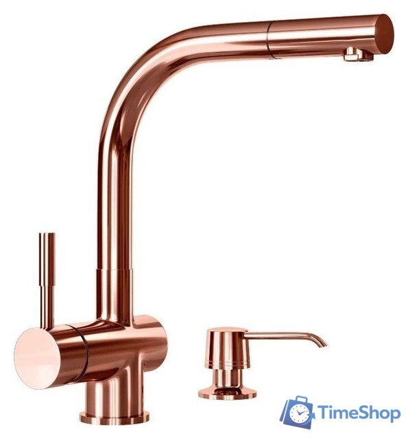 Дозатор для моющего средства Globalo Intio Copper - Изображение №4 — Интернет-магазин Time-Shop