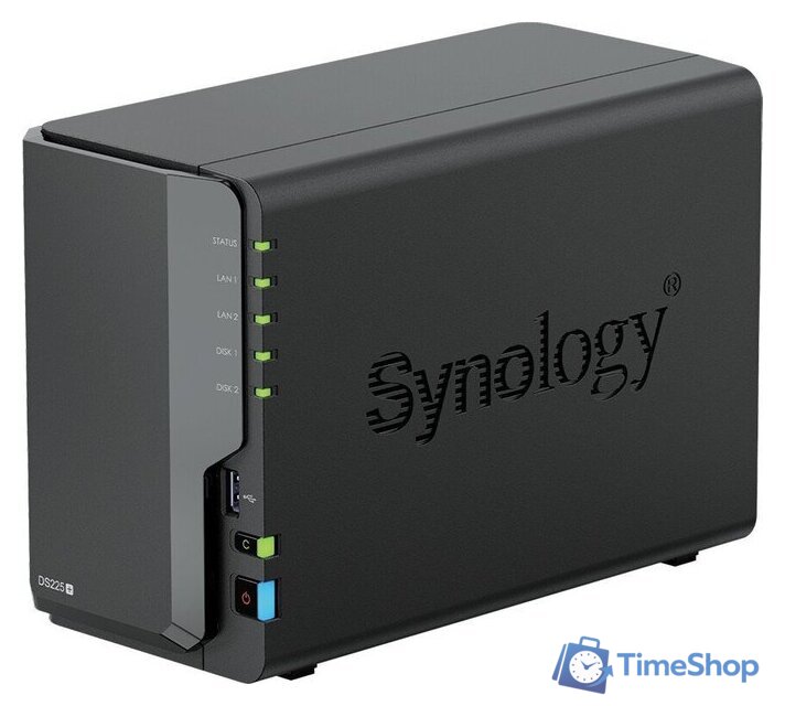 Сетевой накопитель Synology DiskStation DS225+ - Изображение №2 — Интернет-магазин Time-Shop