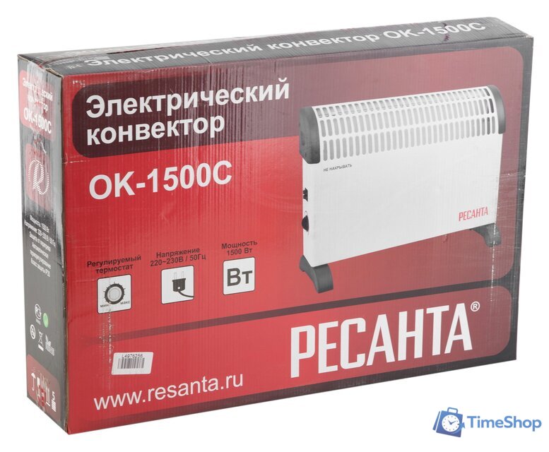 Конвектор Ресанта ОК-1500С - Изображение №7 — Интернет-магазин Time-Shop