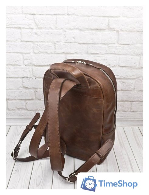 Городской рюкзак Carlo Gattini Antico Albiate 3103-02 (темно-коричневый) - Изображение №6 — Интернет-магазин Time-Shop