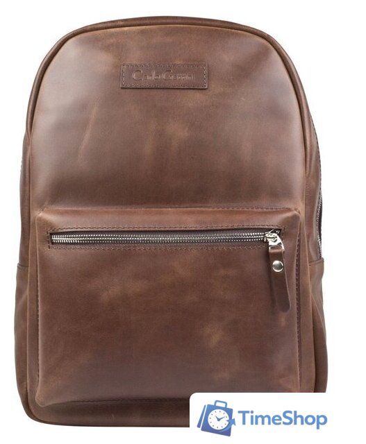 Городской рюкзак Carlo Gattini Antico Albiate 3103-02 (темно-коричневый) - Изображение №2 — Интернет-магазин Time-Shop