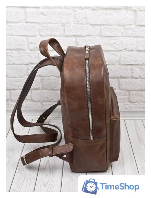 Городской рюкзак Carlo Gattini Antico Albiate 3103-02 (темно-коричневый) - Изображение №7 — Интернет-магазин Time-Shop