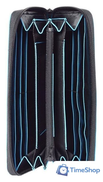 Кошелек Piquadro Blue Square PD1515B2/N - Изображение №2 — Интернет-магазин Time-Shop