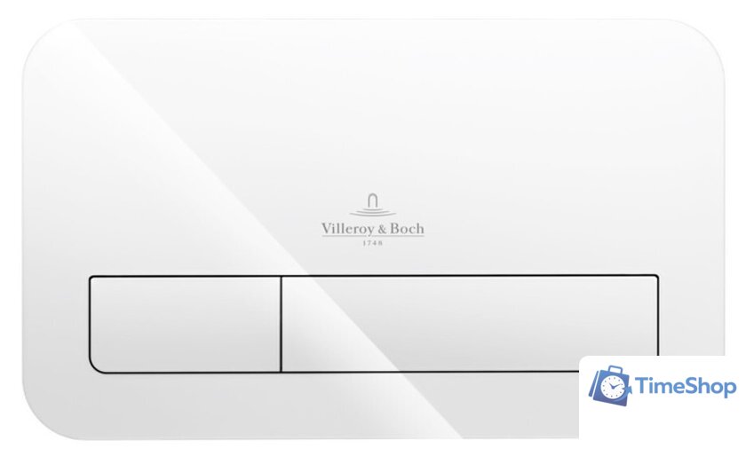 Панель смыва Villeroy & Boch ViConnect 9224-00-RE (хром матовый) - Изображение №1 — Интернет-магазин Time-Shop