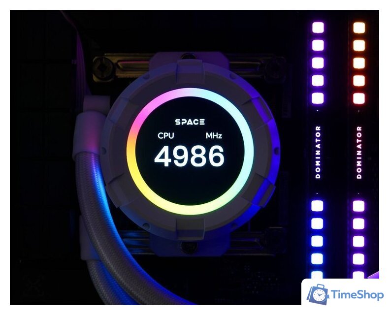 Система жидкостного охлаждения для процессора ID-Cooling Space SL360 XE WHITE - Изображение №10 — Интернет-магазин Time-Shop