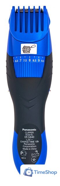 Триммер для бороды и усов Panasonic ER-GB40-A520 - Изображение №8 — Интернет-магазин Time-Shop