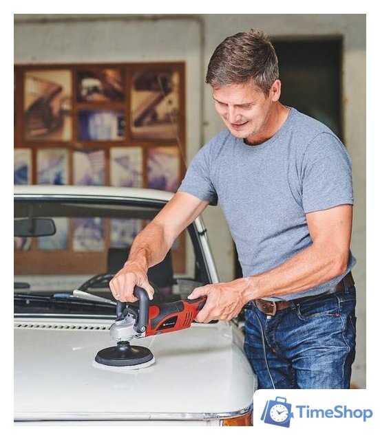 Полировальная машина Einhell CC-PO 1100/150 E - Изображение №7 — Интернет-магазин Time-Shop