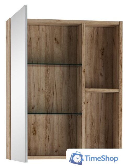  Домино Шкаф с зеркалом для ванной Craft 60 - Изображение №3 — Интернет-магазин Time-Shop