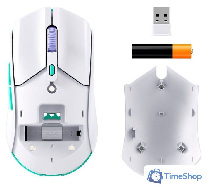 Игровая мышь HyperX Pulsefire Haste 2 Core Wireless (белый) - Изображение №8 — Интернет-магазин Time-Shop