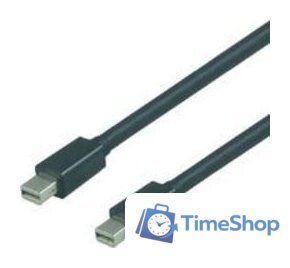 Кабель Wize mini DisplayPort - mini DisplayPort WMP10-MA-K40 (50 м, черный) - Изображение №1 — Интернет-магазин Time-Shop