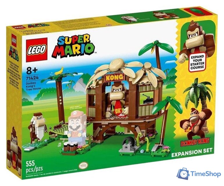 Конструктор LEGO Super Mario 71424 Дополнение Дом на дереве Донки Конга - Изображение №1 — Интернет-магазин Time-Shop