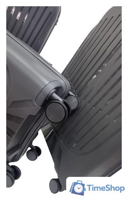 Чемодан-спиннер Mironpan 23107 (L, темно-серый) - Изображение №4 — Интернет-магазин Time-Shop