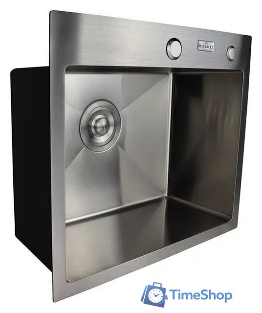 Кухонная мойка MARRBAXX C5040-R (стальной/нержавеющая сталь) - Изображение №5 — Интернет-магазин Time-Shop