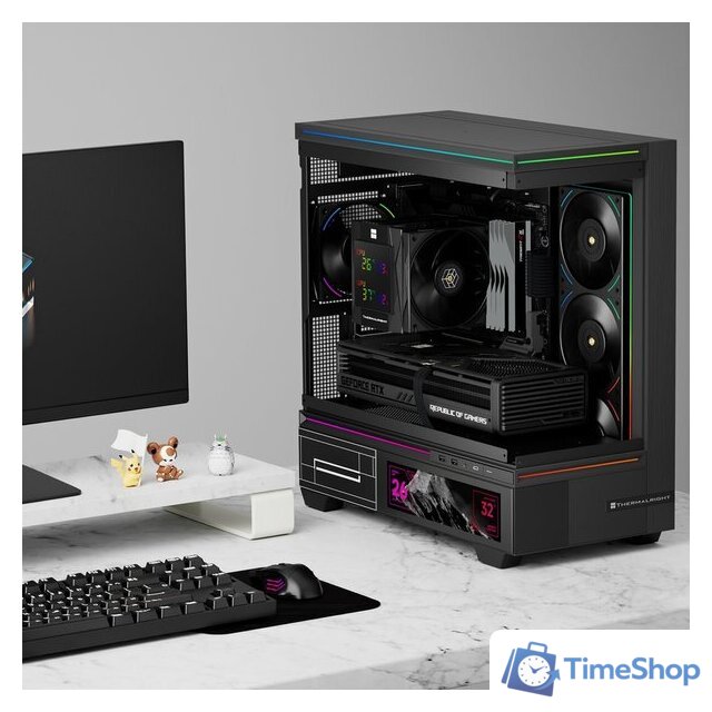 Кулер для процессора Thermalright Royal Knight 120 Digital (черный) - Изображение №3 — Интернет-магазин Time-Shop