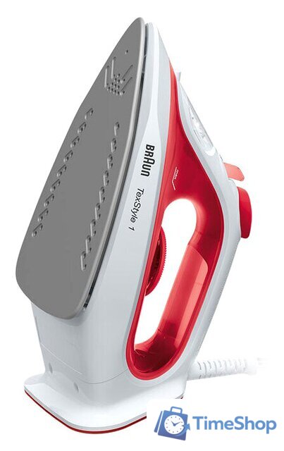 Утюг Braun TexStyle 1 SI 1019 RD - Изображение №2 — Интернет-магазин Time-Shop