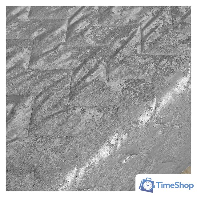 Покрывало Nivasan Мрамор P.MR 210-19 (210x240, серый) - Изображение №1 — Интернет-магазин Time-Shop