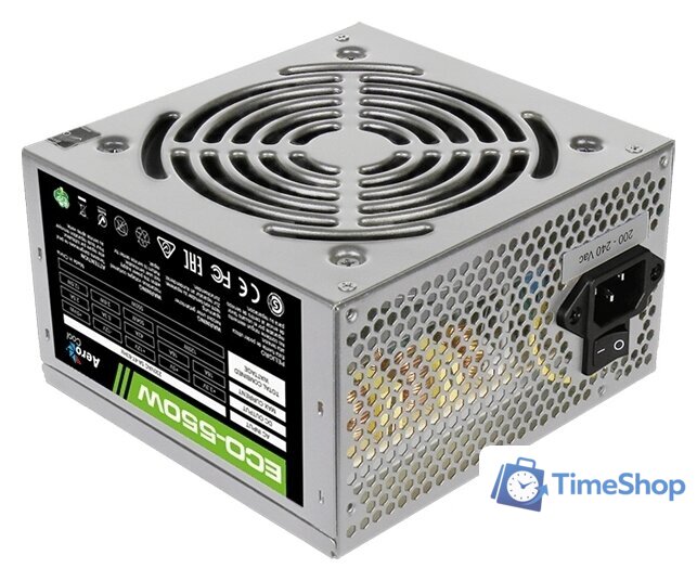 Блок питания AeroCool ECO-550W - Изображение №1 — Интернет-магазин Time-Shop