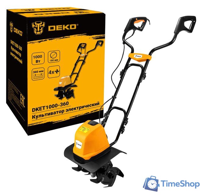 Мотокультиватор электрический Deko DKET1000-360 - Изображение №1 — Интернет-магазин Time-Shop