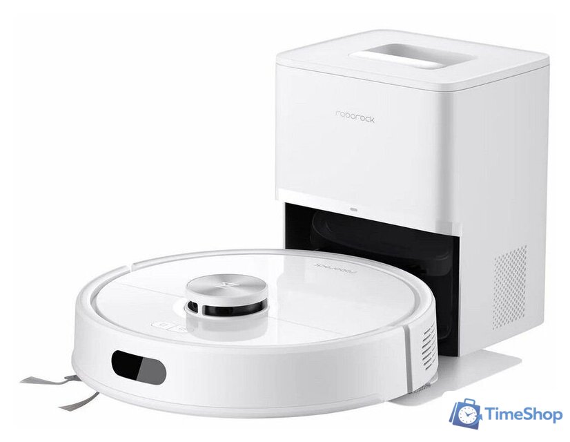 Робот-пылесос Roborock Q7T+ (евровилка, с английской озвучкой, белый) - Изображение №1 — Интернет-магазин Time-Shop