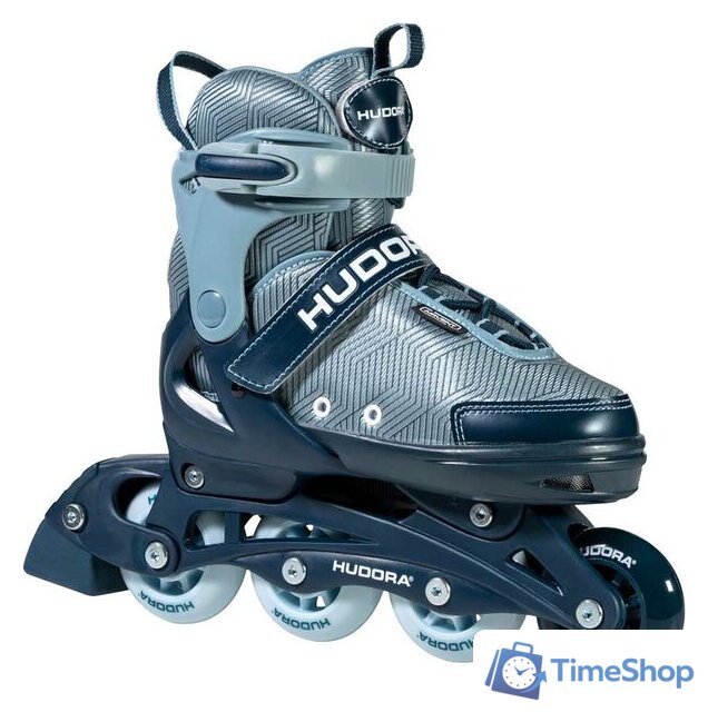 Роликовые коньки Hudora Leon 2.0 (р. 33-36, ocean) - Изображение №1 — Интернет-магазин Time-Shop