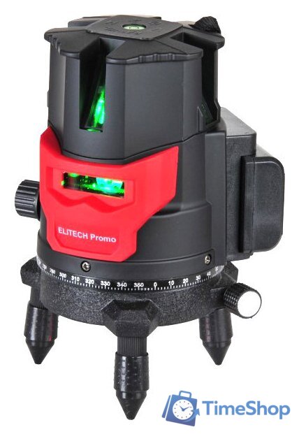 Лазерный нивелир ELITECH ЛН 5/4В-ЗЕЛ Промо - Изображение №1 — Интернет-магазин Time-Shop