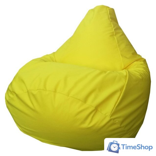 Кресло-мешок Flagman Груша Макси Г2.7-10 (желтый) - Изображение №1 — Интернет-магазин Time-Shop