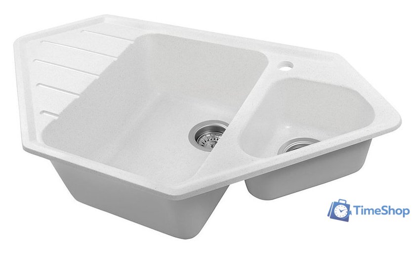 Кухонная мойка Gerhans E10 (белый) - Изображение №3 — Интернет-магазин Time-Shop