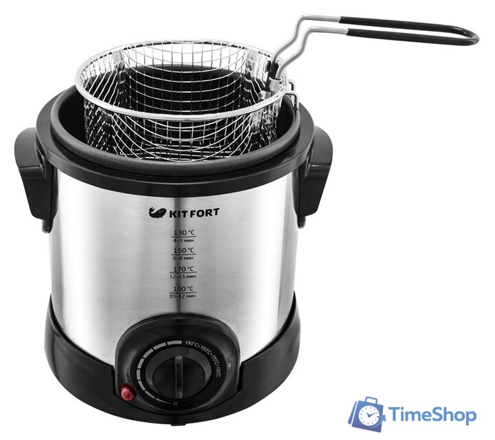 Фритюрница Kitfort KT-2011 - Изображение №3 — Интернет-магазин Time-Shop