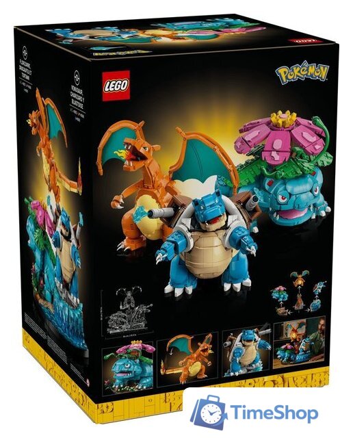 Конструктор LEGO Pokemon 72153 Венузавр, Чаризард и Бластойз - Изображение №19 — Интернет-магазин Time-Shop
