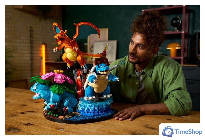 Конструктор LEGO Pokemon 72153 Венузавр, Чаризард и Бластойз - Изображение №11 — Интернет-магазин Time-Shop