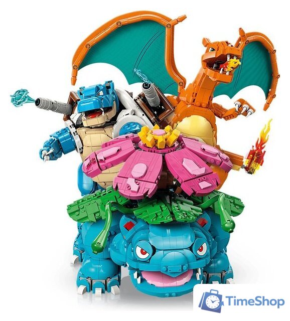 Конструктор LEGO Pokemon 72153 Венузавр, Чаризард и Бластойз - Изображение №5 — Интернет-магазин Time-Shop