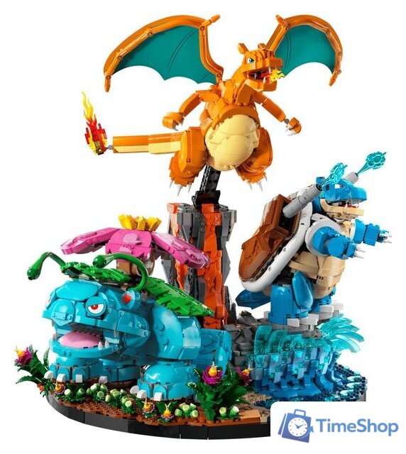 Конструктор LEGO Pokemon 72153 Венузавр, Чаризард и Бластойз - Изображение №2 — Интернет-магазин Time-Shop