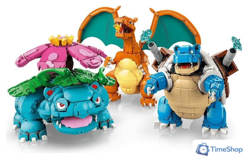 Конструктор LEGO Pokemon 72153 Венузавр, Чаризард и Бластойз - Изображение №3 — Интернет-магазин Time-Shop