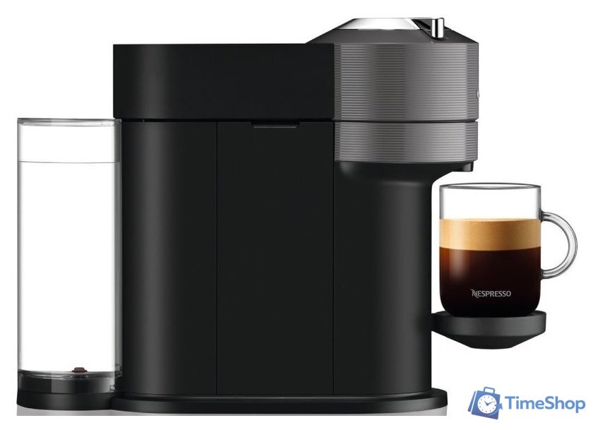 Капсульная кофеварка DeLonghi Nespresso Vertuo Next ENV 120.GY - Изображение №4 — Интернет-магазин Time-Shop