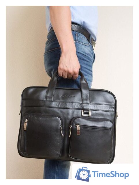 Сумка Carlo Gattini Lamberto 1008-01 (черный) - Изображение №6 — Интернет-магазин Time-Shop