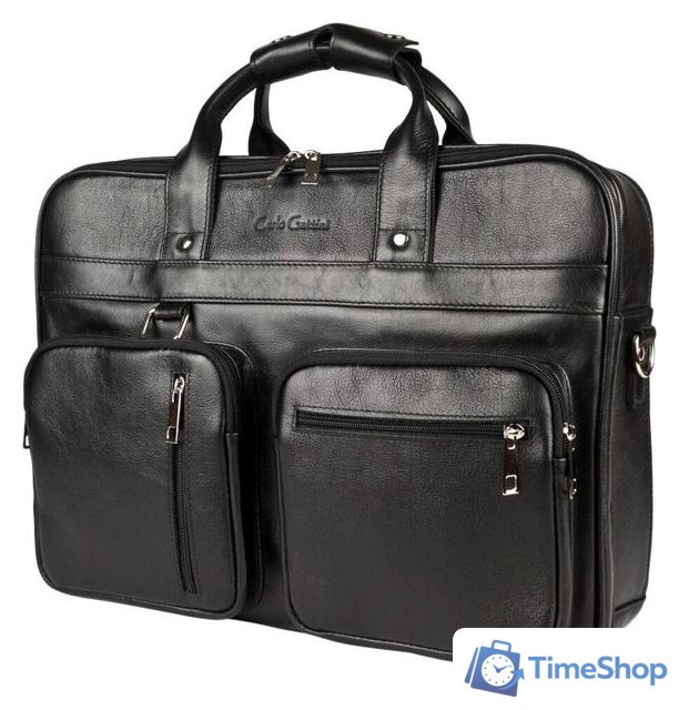 Сумка Carlo Gattini Lamberto 1008-01 (черный) - Изображение №1 — Интернет-магазин Time-Shop