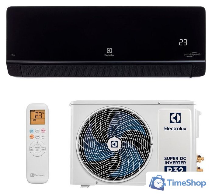Кондиционер Electrolux Onix Super DC EACS/I-12HIX-BLACK/N8 - Изображение №1 — Интернет-магазин Time-Shop