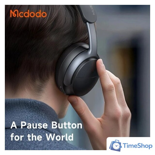 Наушники McDodo T02 (черный) - Изображение №3 — Интернет-магазин Time-Shop