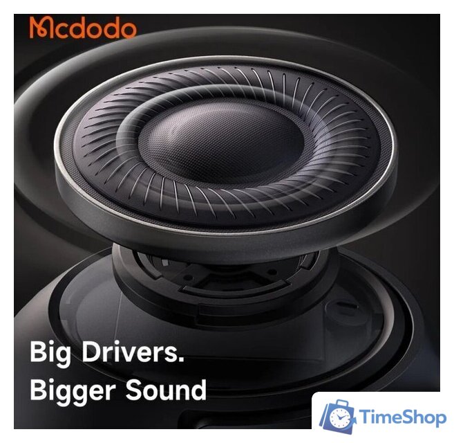 Наушники McDodo T02 (черный) - Изображение №4 — Интернет-магазин Time-Shop