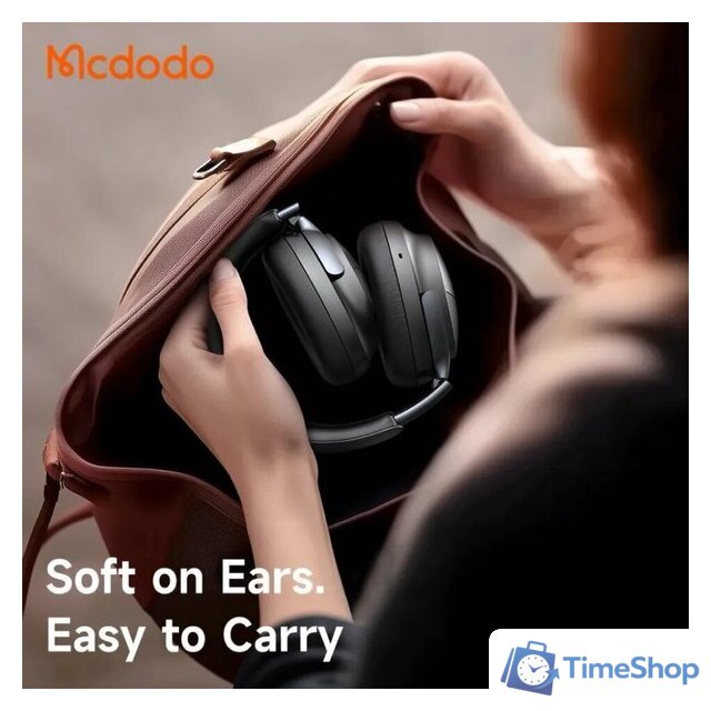 Наушники McDodo T02 (черный) - Изображение №5 — Интернет-магазин Time-Shop