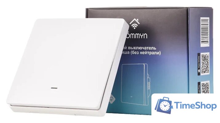 Выключатель Hommyn zigbee 1 клавиша SWZBNN01W (без нейтрали) - Изображение №3 — Интернет-магазин Time-Shop