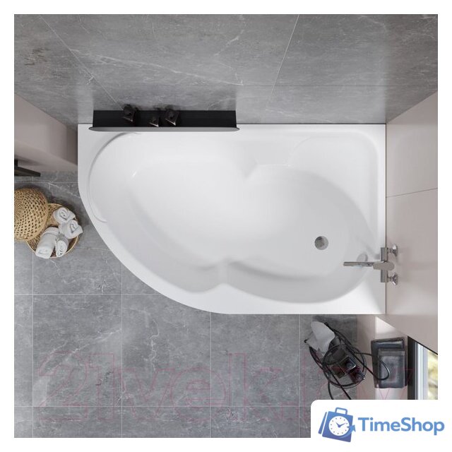 Ванна Lauter Geneva 170x105 2103170R (с ножками) - Изображение №9 — Интернет-магазин Time-Shop