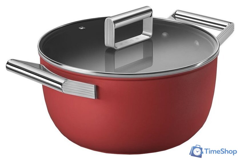 Кастрюля Smeg CKFC2411RDM - Изображение №1 — Интернет-магазин Time-Shop