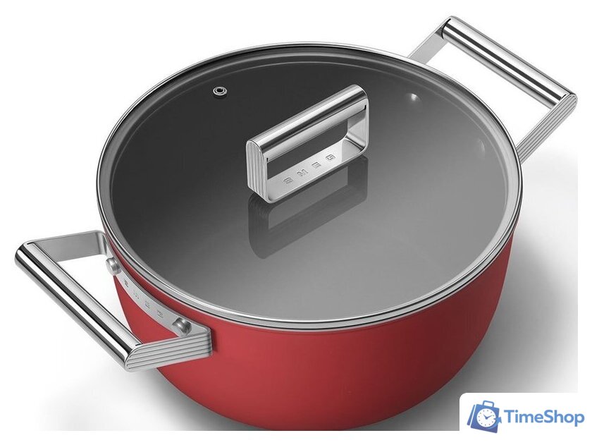 Кастрюля Smeg CKFC2411RDM - Изображение №2 — Интернет-магазин Time-Shop