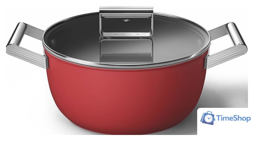 Кастрюля Smeg CKFC2411RDM - Изображение №3 — Интернет-магазин Time-Shop