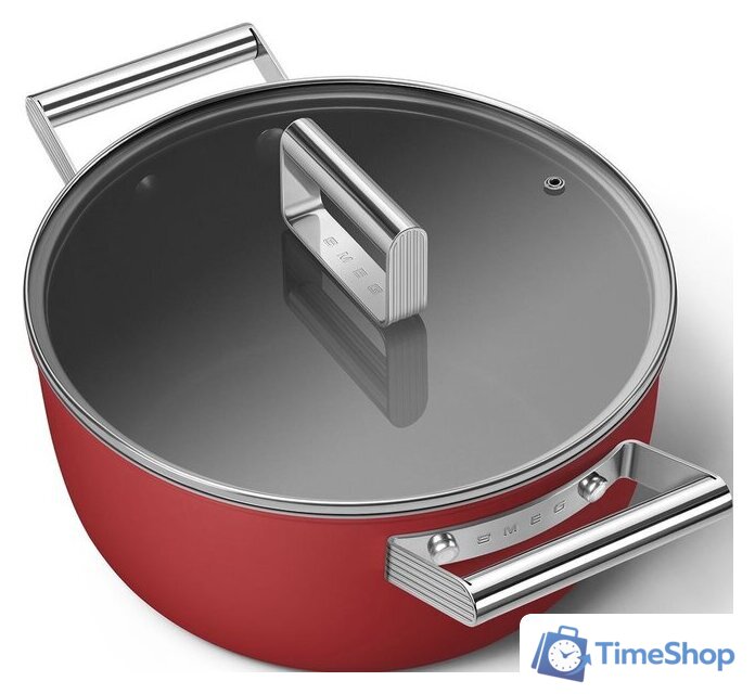 Кастрюля Smeg CKFC2411RDM - Изображение №7 — Интернет-магазин Time-Shop