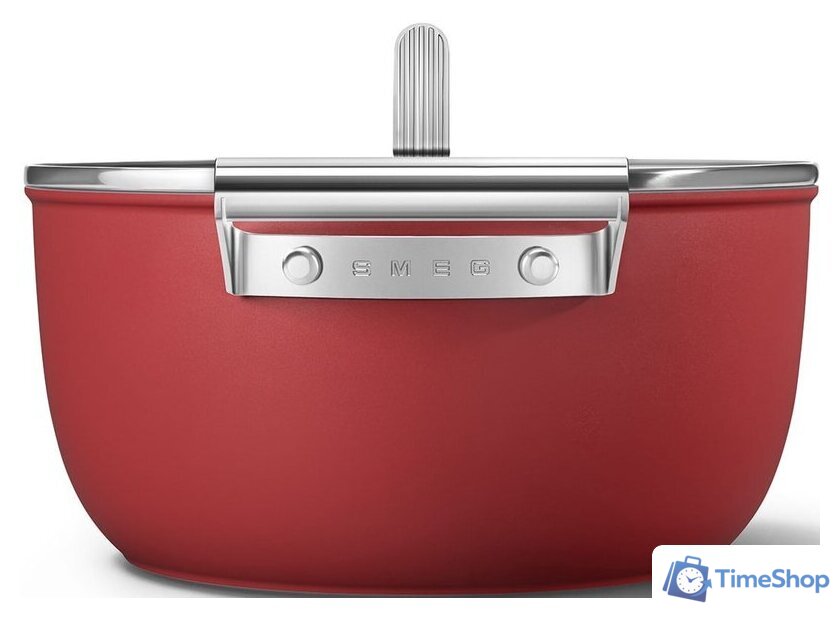 Кастрюля Smeg CKFC2411RDM - Изображение №5 — Интернет-магазин Time-Shop