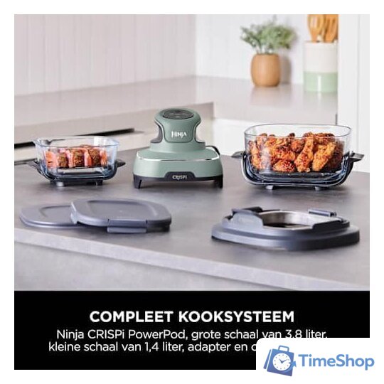 Аэрогриль (аэрофритюрница) Ninja FN101EUSG - Изображение №11 — Интернет-магазин Time-Shop