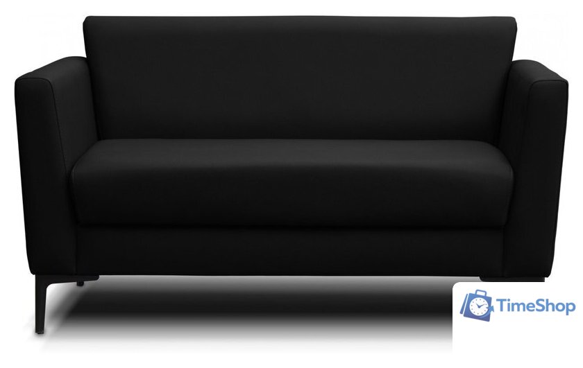 Диван Brioli Куно М двухместный (L22/черный) - Изображение №2 — Интернет-магазин Time-Shop